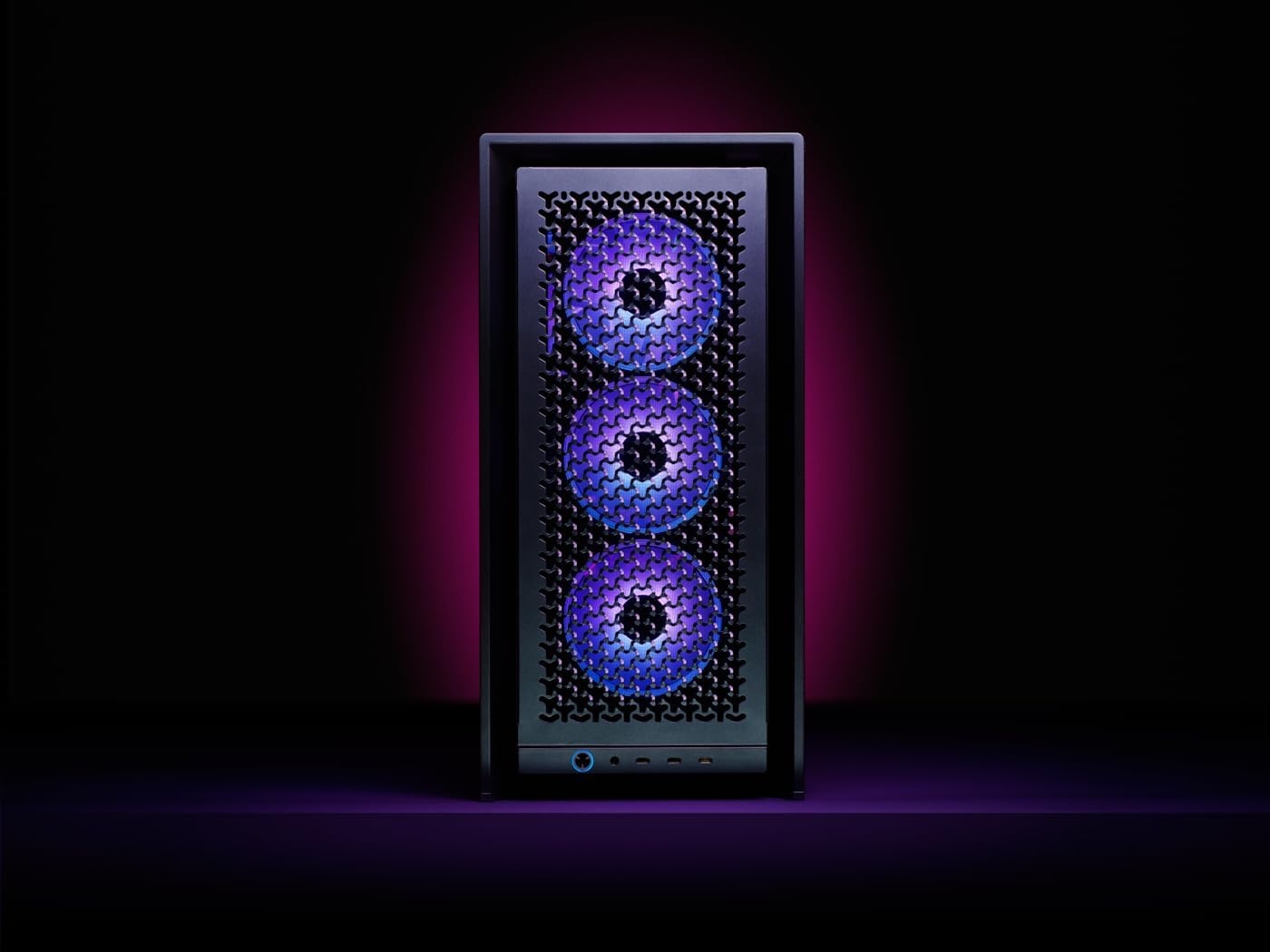 image:imageCORSAIR Frame 4000D Vault Series Modular MidTower ATX PC Case High Airflow InfiniRail Fan Mounting System Modular Customization Spacious Interior GPU AntiSag Galaxy