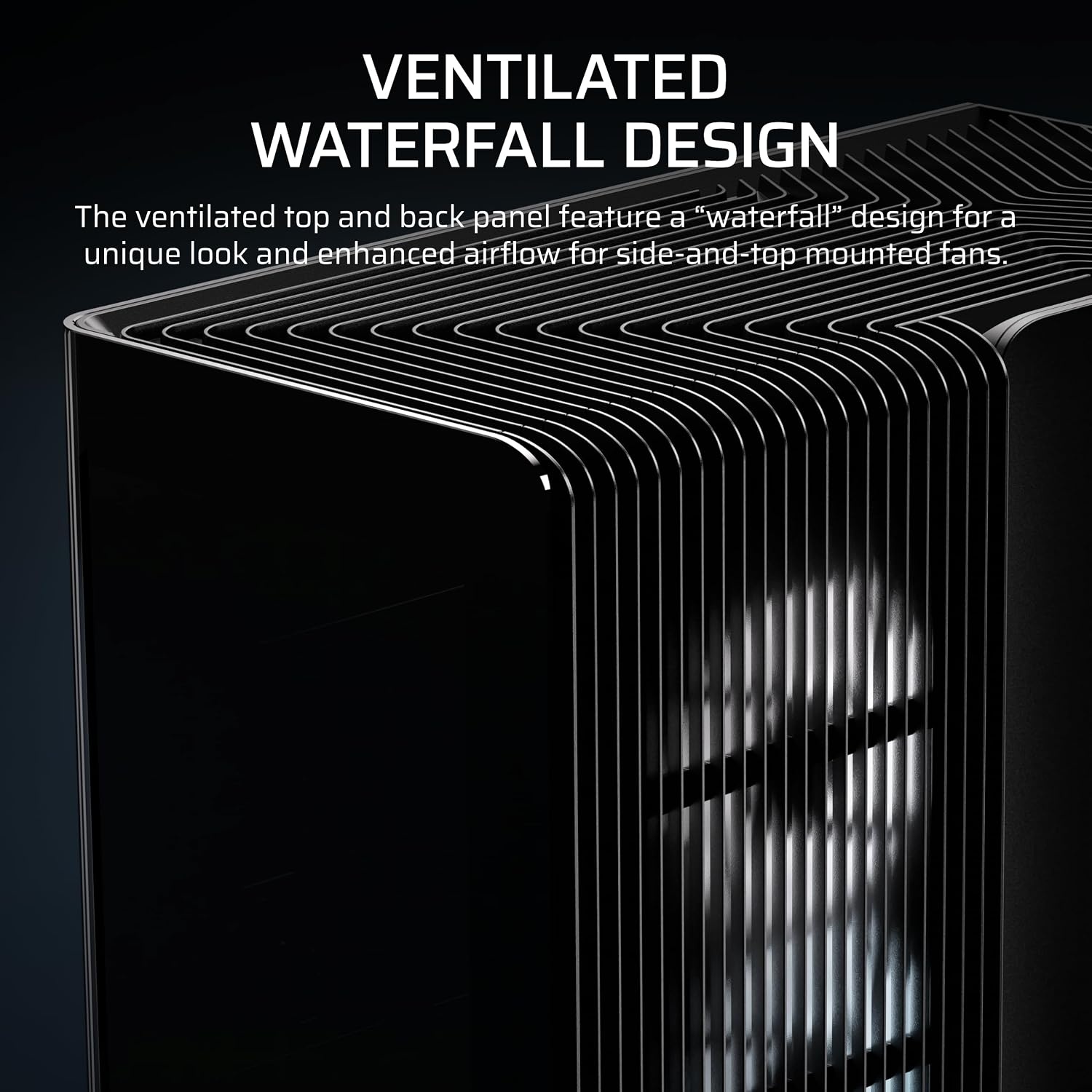 image:imageCORSAIR Frame 4500X RS ARGB Panoramic MidTower PC Case 3X PreInstalled Fans High Airflow Modular Design GPU AntiSag Reverse Connection Motherboard Compatible WhiteBlack