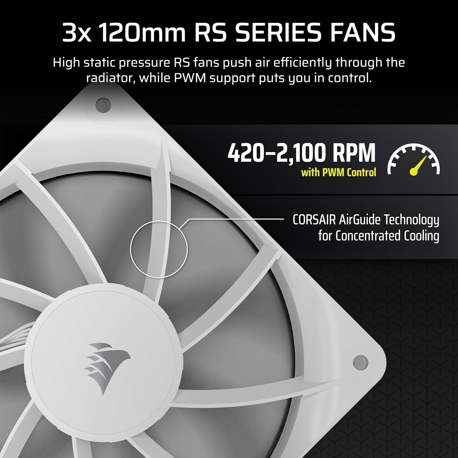 image:imageCORSAIR Nautilus 360 RS LCD Liquid CPU Cooler 21 IPS LCD Screen 360mm AIO LowNoise DaisyChain Intel LGA 18511700 AMD AM5AM4 3X RS120 Fans Included WhiteWhite