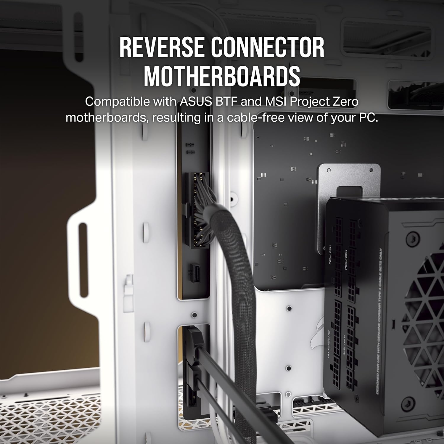 image:imageCORSAIR iCUE Link 2500X RGB Tempered Glass mATX MidTower Dual Chamber PC Case 2X CORSAIR RX120 RGB Fans Included Wide Cooling Flexibility Reverse Connection Motherboard Compatible WhiteWhite