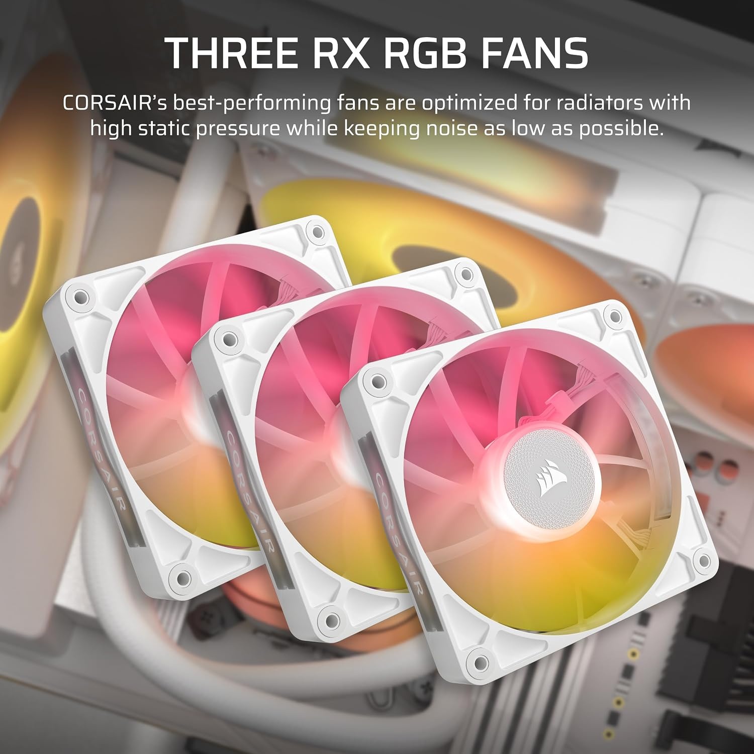 image:imageCORSAIR iCUE Link Titan 240 RX LCD Liquid CPU Cooler 240mm AIO LowNoise FlowDrive Cooling Engine Intel LGA 18511700 AMD AM5AM4 2X RX120 RGB Fans iCUE Link System Hub Included BlackWhite