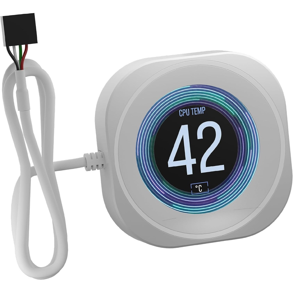 image:imageCORSAIR Nautilus RS LCD Module for Nautilus RS and Nautilus RS ARGB AIO CPU Coolers 21 IPS LCD Screen Easy ToolFree Installation WhiteWhite