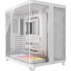 image:imageCORSAIR AIR 5400 LXR RGB iCUE Link TripleChamber MidTower Panoramic PC Case  3X PreInstalled ReverseRotor LXR RGB Fans LowNoise High Airflow Ducts Reverse Motherboard Support  BlackWhite