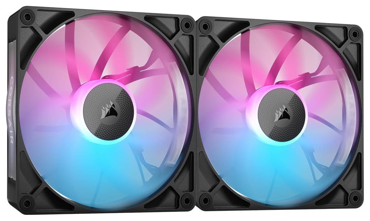 image:imageCORSAIR iCUE Link RX140 RGB 140mm PWM Fan Magnetic Dome Bearing Single Fan BlackBlack
